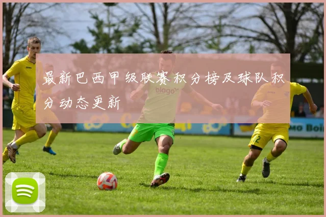 最新巴西甲级联赛积分榜及球队积分动态更新